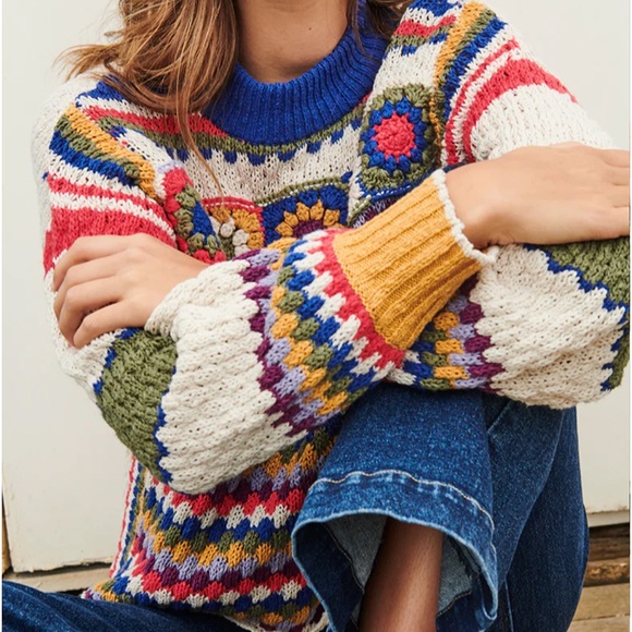 Crochet knit sweater!!! - Picture 8 of 13